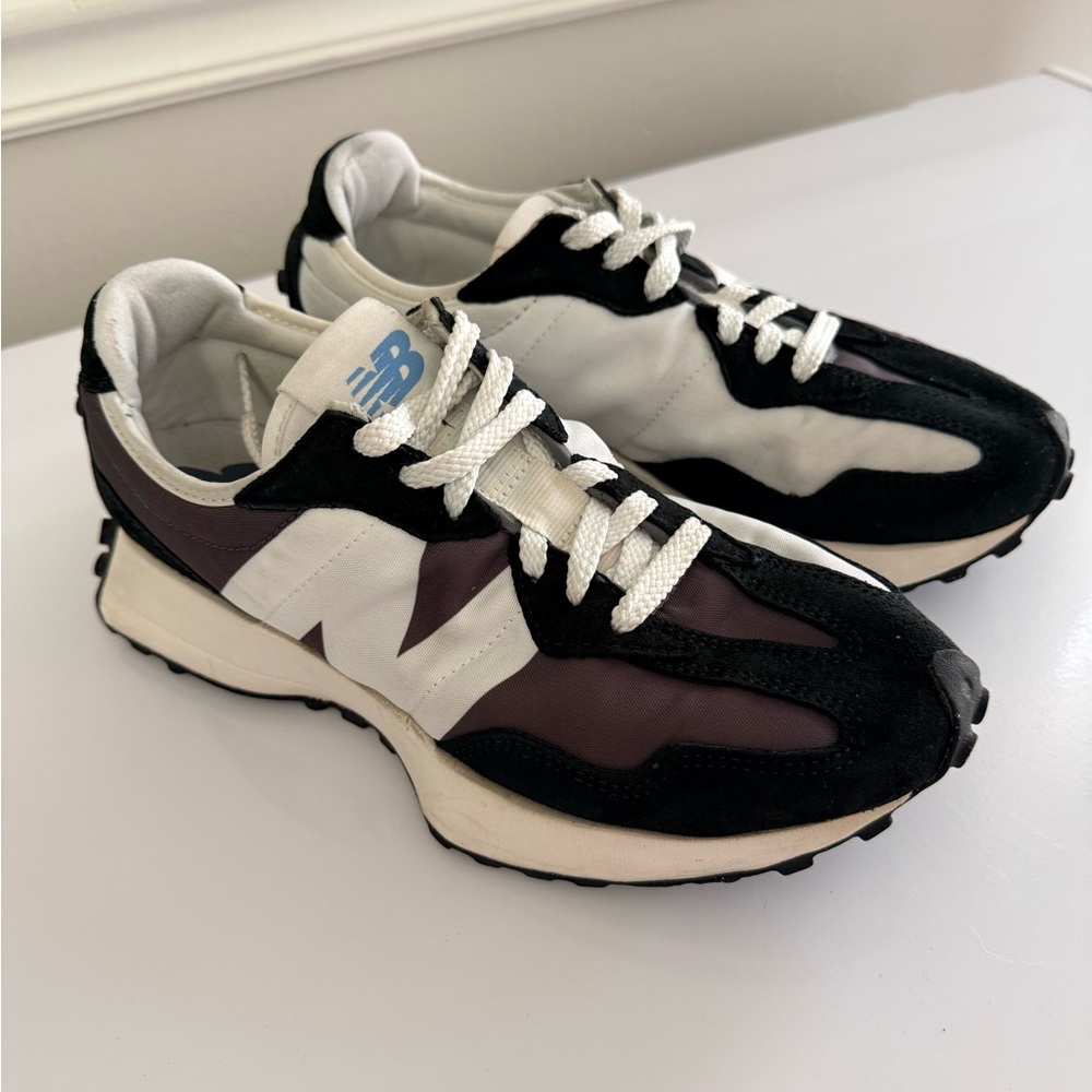 New Balance Black and White Athletic Shoes